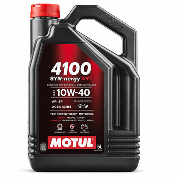 Моторное масло Motul 4100 SYN-nergy SPEC 10W-40 5л 387706 фото
