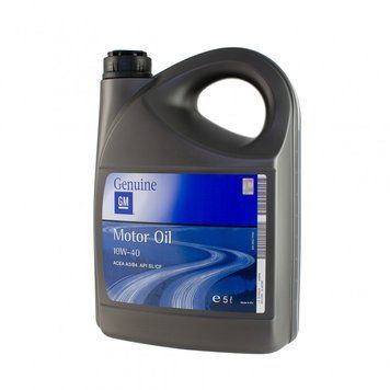 Моторное масло GM General Motors Motor Oil 10W-40 5L 1942046 фото