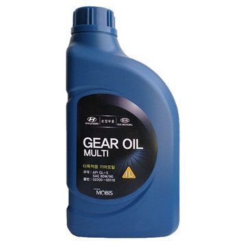 Масло трансмиссионное MOBIS GEAR OIL MULTI 80W90 1л 0220000110 фото