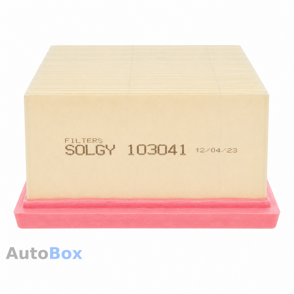 Фільтр повітряний Solgy 103041 Audi A3 Q3 VW Golf Passat Skoda Octavia 103041 фото