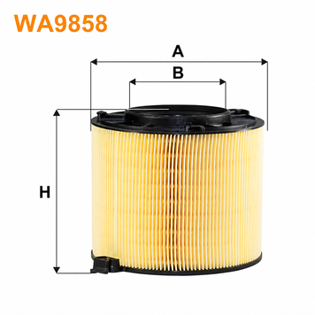 Воздушный фильтр WIX WA9858 (Audi A4, A5, Q5) WA9858 фото