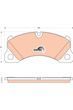 Колодки тормозные передние TRW GDB1774 Porsche Cayenne Panamera VW Touareg GDB1774 фото