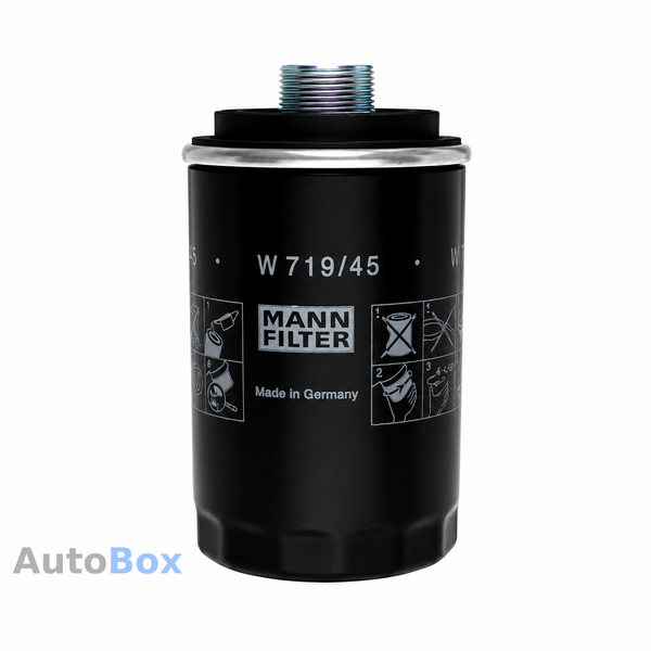 Фильтр масляный MANN-FILTER W719/45 1.8-2.0 TSI/TFSI 12- W719/45 фото